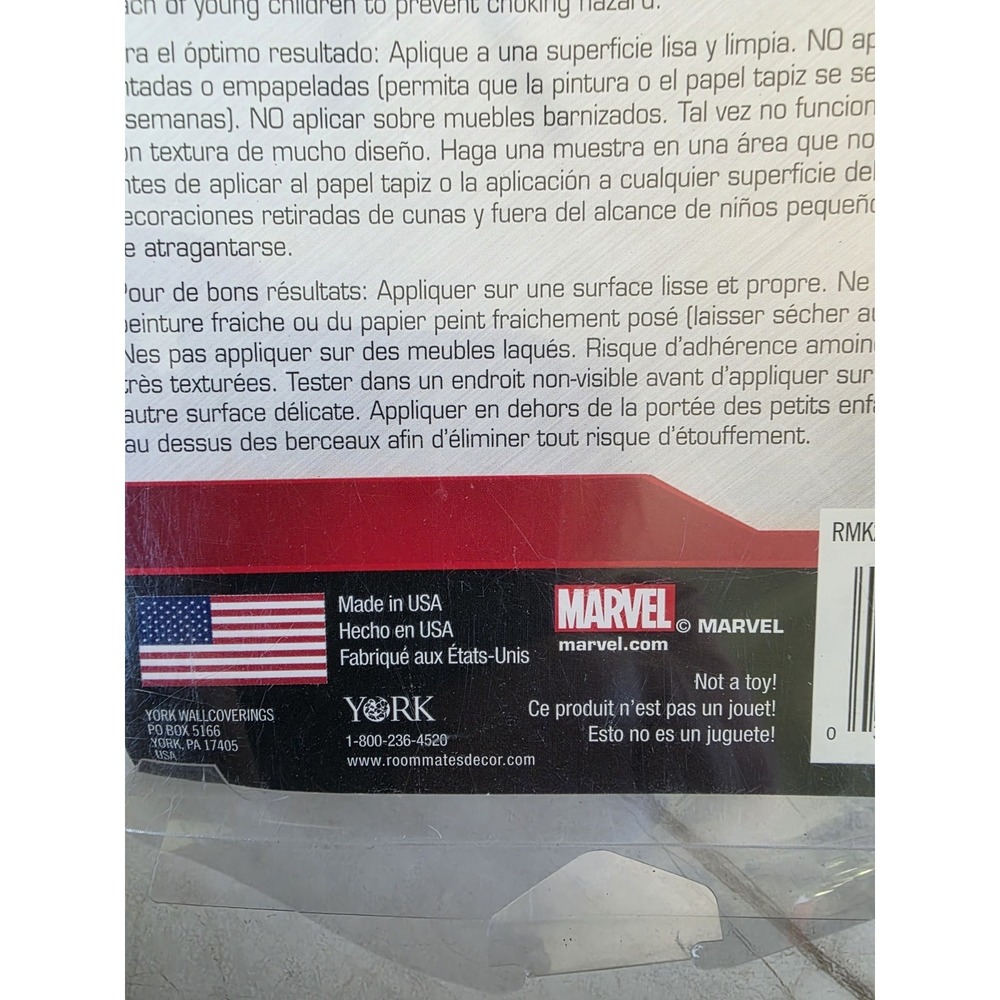 Marvel Comics Wall Decals Removable & Repositionable Made in USA - Picture 5 of 16